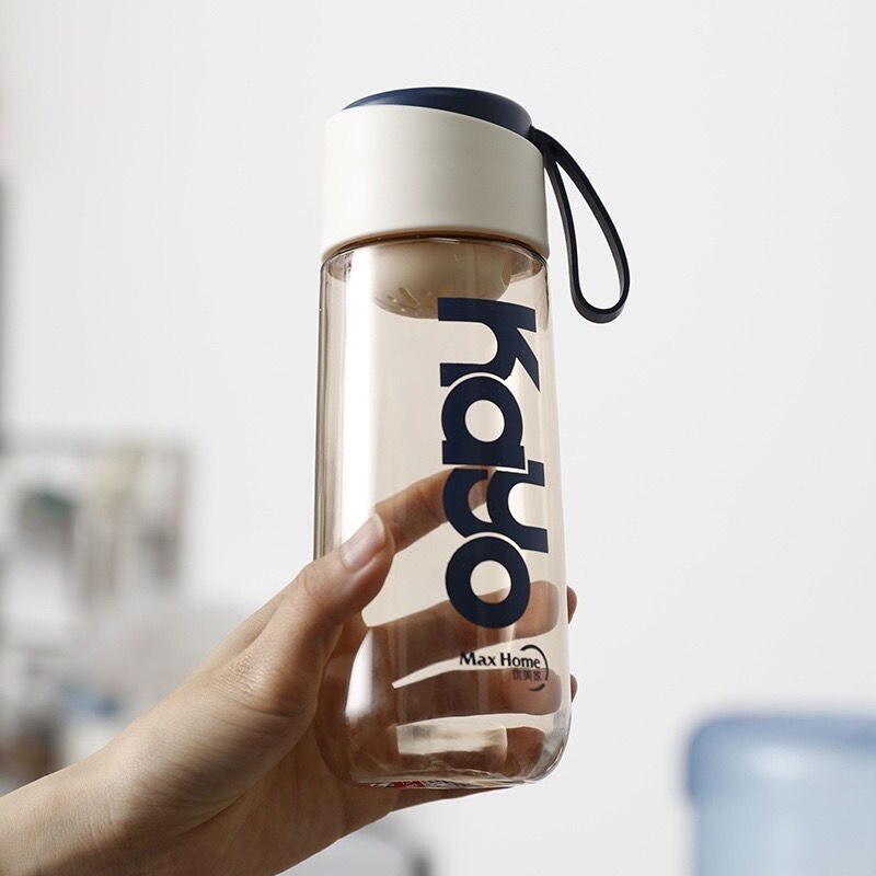 网红优美家水杯耐高温防摔学生pp材质男女户外随手杯