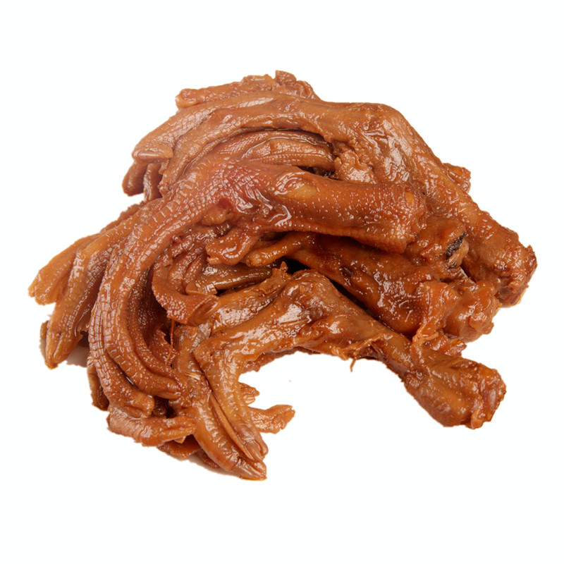 仙都辣酱鸭爪鸭掌湖南特产香辣卤味包邮真空鸭肉零食