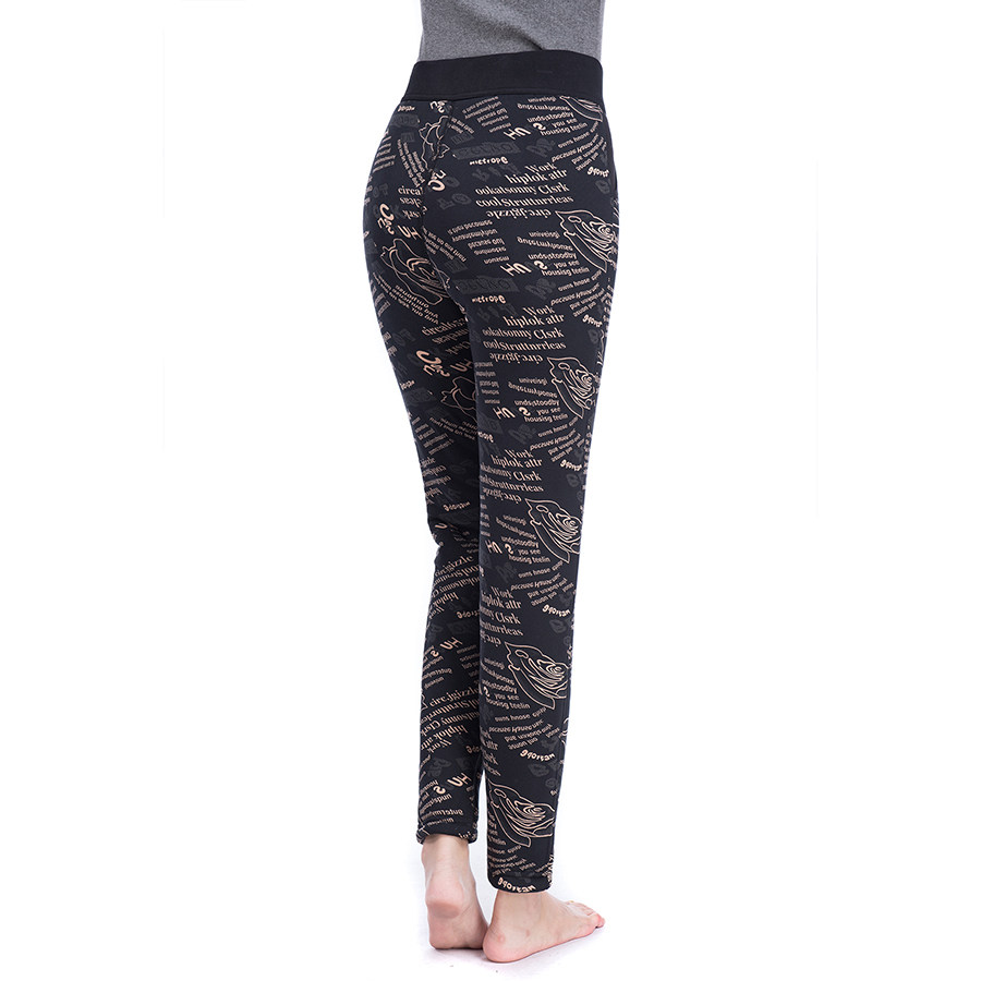 冬季中老年美体棉裤修身大码弹力加厚高腰保暖棉裤