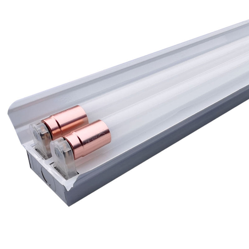 包邮t8led灯管双管管带日光日光灯灯架荧光灯支架led灯管