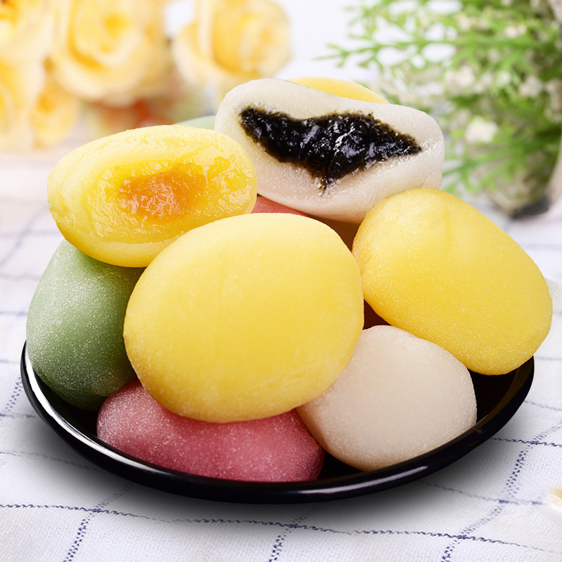 干吃汤圆麻薯500g*2袋散装软软糯糯的糕点夜宵零食充饥顶饿的食品