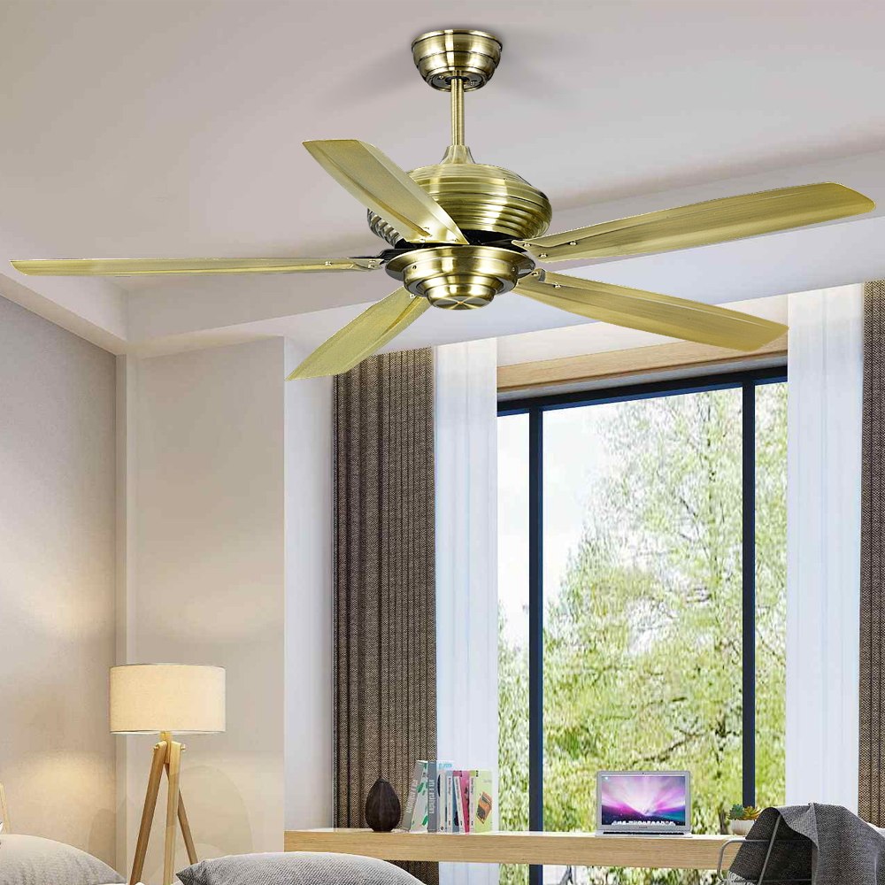 家用吊顶静音商用简约欧式电风扇北欧寸铁吊扇吊扇