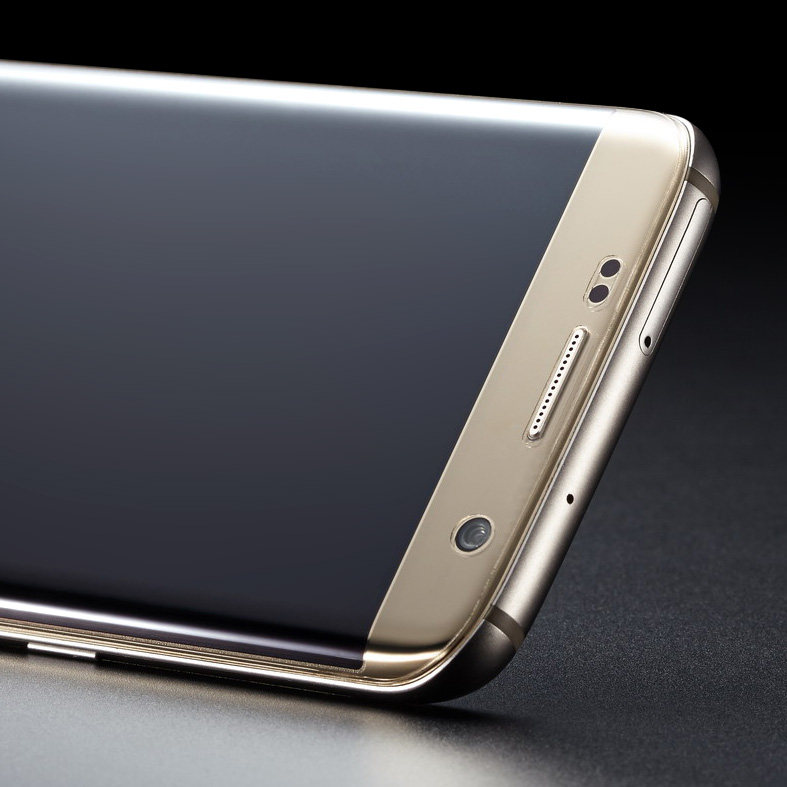 三星s7edge钢化软膜s7e手机膜曲面g9350水凝膜曲屏原装背后贴膜