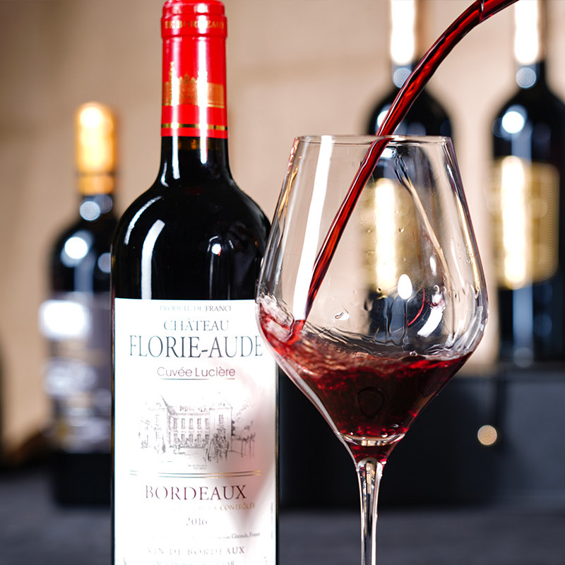 法国波尔多进口宝悦世家奥黛城堡红葡萄酒750ml红酒干红静态葡萄酒