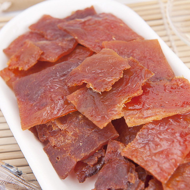 回味猪肉脯独立小包装500g散装石狮特产原味肉干香辣肉类休闲零食