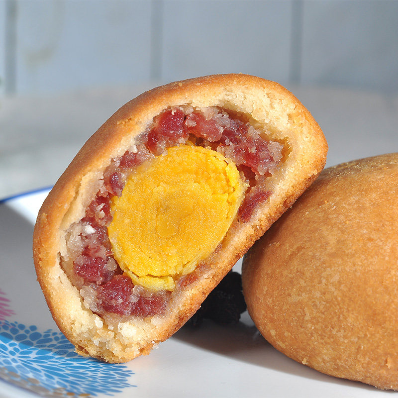 月饼云南特产宣威火腿蛋黄散装酥皮腿小中秋月饼