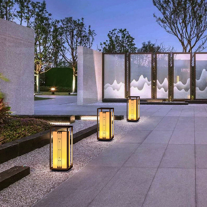 庭院公园园林景观园林别墅草坪灯云石防水庭院灯中式景观庭院灯饰