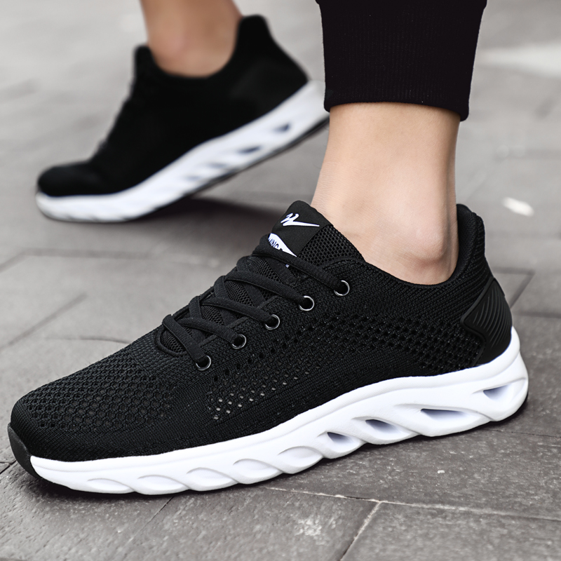 网鞋男夏季男鞋透气薄款织网面鞋男青少年运动运动休闲网面鞋