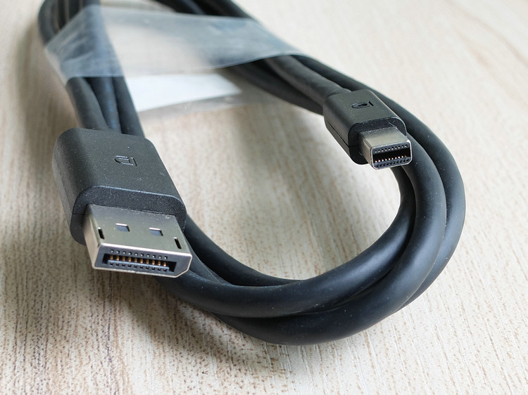 原装dell戴尔迷你dp电脑显示器连接线高清视频连接线