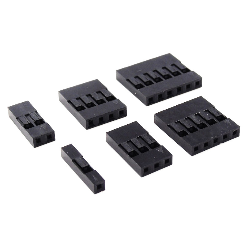 杜邦插头6p5p4p3p2p1p壳胶双排连接器