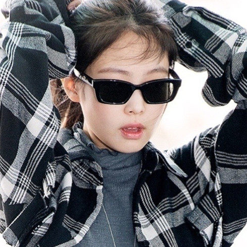 复古小框方形太阳镜jennie同款眼镜网红红潮小脸太阳眼镜
