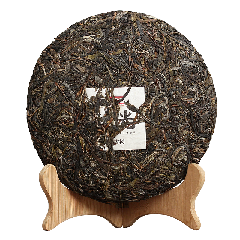 云南普洱茶生茶易武古树时光不弃357克饼普洱