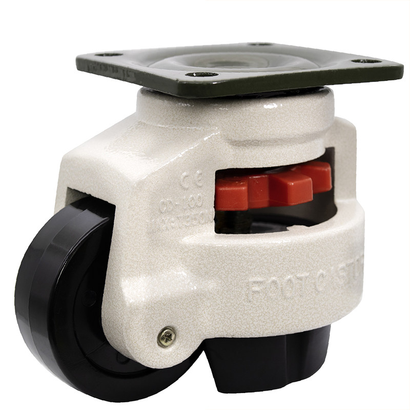 40f80f福马水平调节支撑脚轮gd60s100f150f万向重型尼龙脚轮