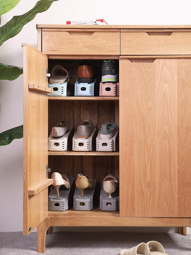 放鞋子收纳鞋柜省空间神器寝室器鞋架鞋托宿舍多功能家用学生整理