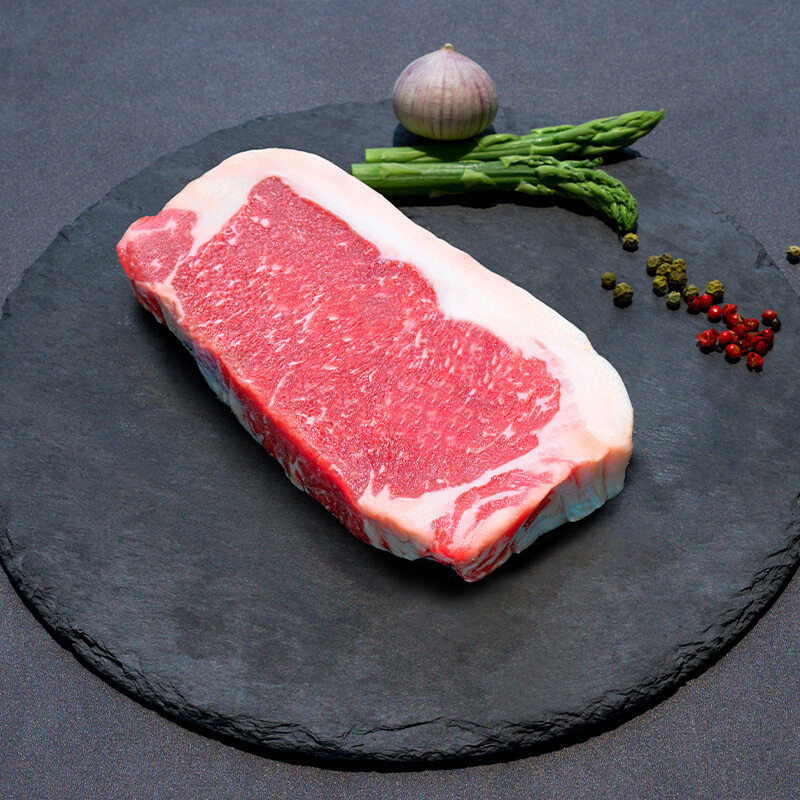 巴西进口草饲原切低脂西冷牛排