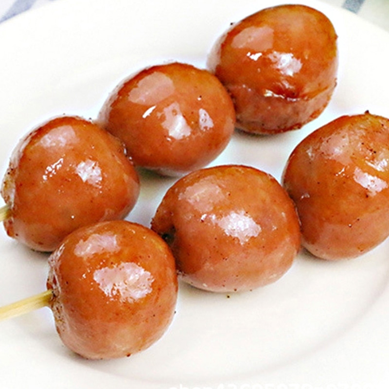 安井脆骨波波5斤185粒啵啵麻辣烫火锅香肠关东海鲜丸类