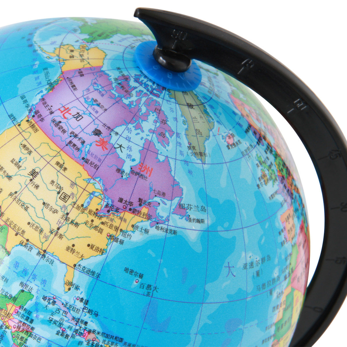 得力地球仪小号教学包邮文具大中大中小地理用品地球仪