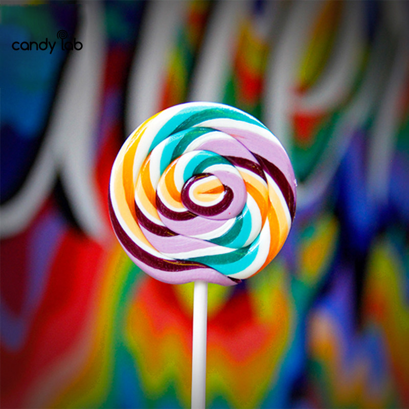 棒棒糖candylab圆形创意手工可爱女生波板小朋友礼物糖果