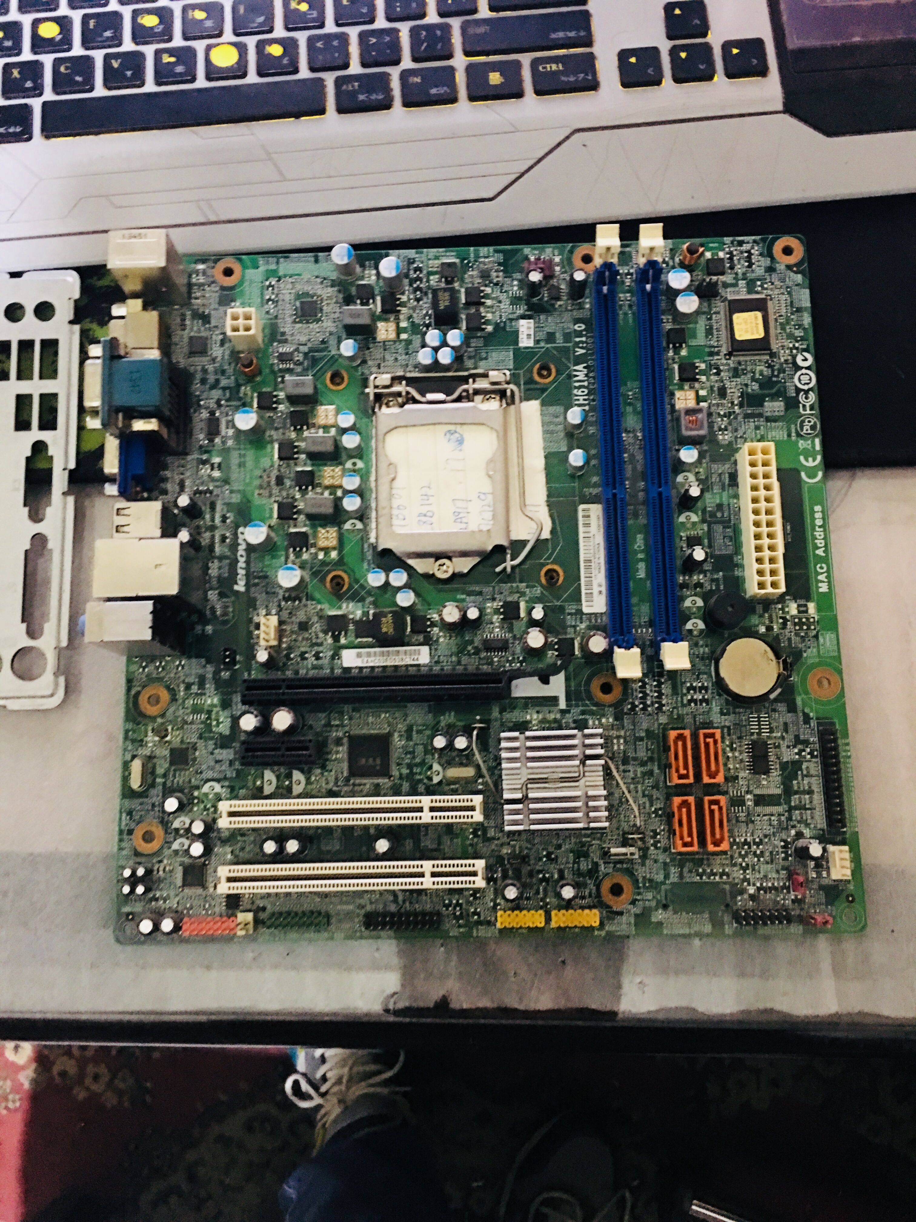 原装联想h61主板ih61m台式机1155针m4350m4380主板