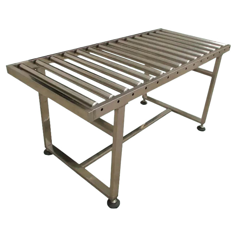 不锈钢无动力滚筒输送机传送机输送带传送带传送流水线滚筒传送台