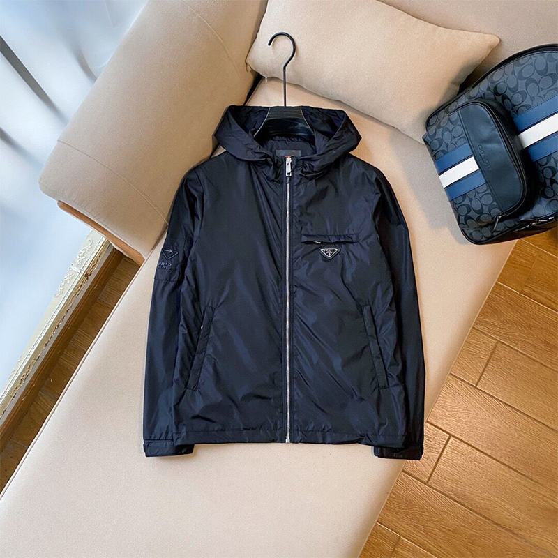 欧洲站男士连帽夹克外套韩版时尚潮流春秋上衣百搭户外运动棒球服