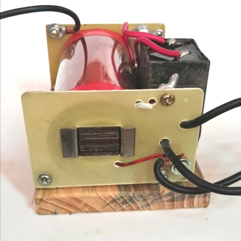 老式铜线线圈白金机头逆变升压12v电瓶电源变压器
