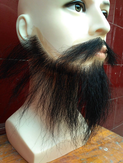 仿真新款满脸胡子古代络腮胡子影视道具其它假发