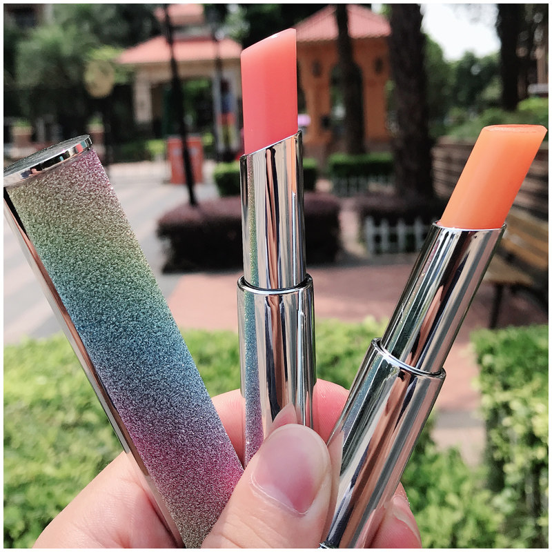 ynm韩国彩虹蜂蜜变色唇膏