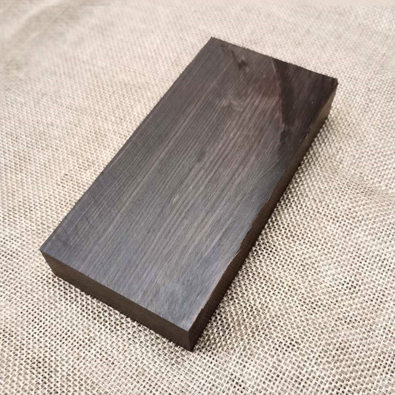 紫光檀薄片料461牌子料书签料指板料大号方块板材料 黑檀木小料