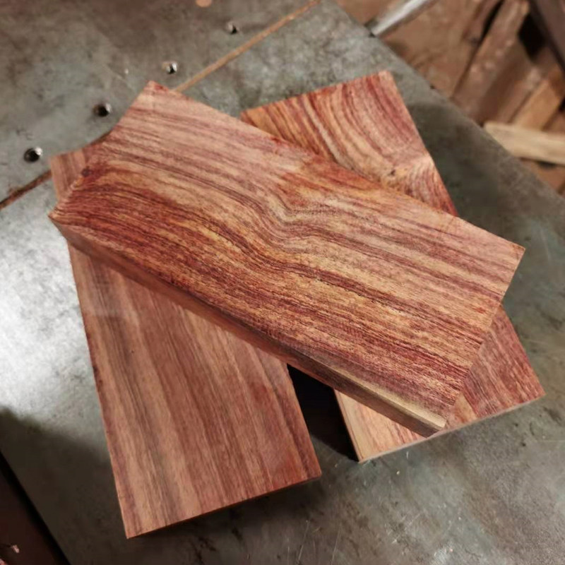 非洲红檀红酸枝木雕檀木木工艺选材牌子书签镇纸小木雕