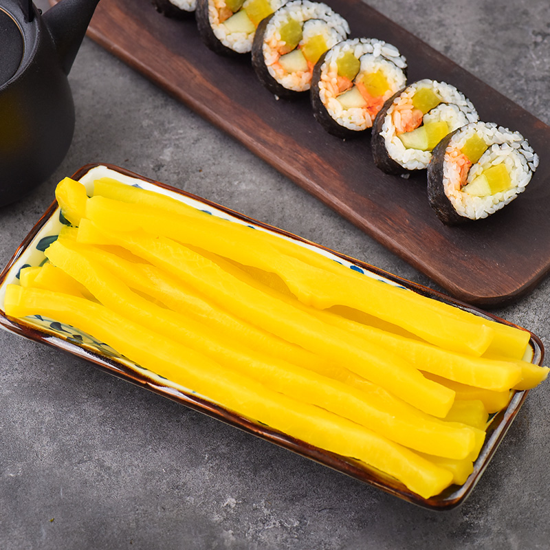 寿司韩国食材海材料专用包饭紫菜黄萝卜做寿大根寿司料理
