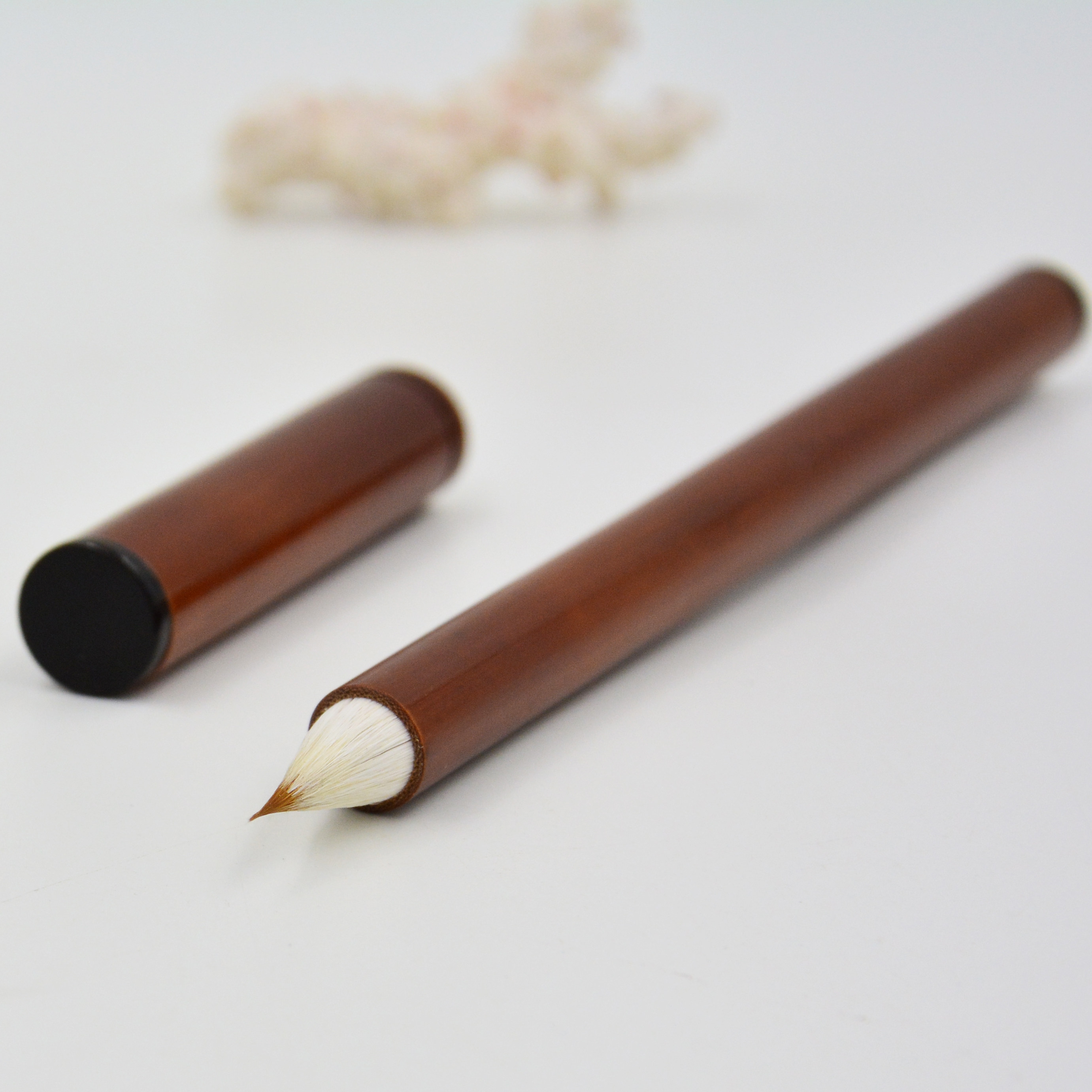 红竹钟繇赵笔头毛笔头小楷孟頫文征明古法王羲之鸡距笔毛笔