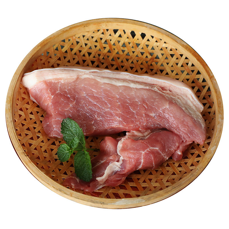 农家新鲜土猪肉柴猪肉农村散养吃粮食猪500g拍3份京津冀顺丰包邮