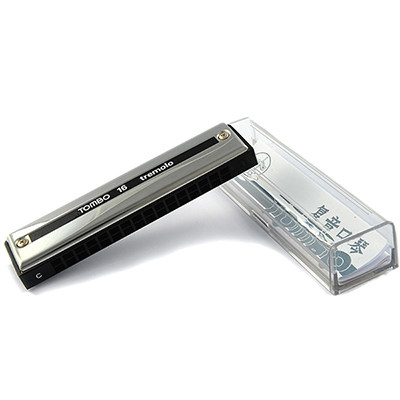 通宝tombo3116tremolo16孔复音口琴日本原装进口口琴