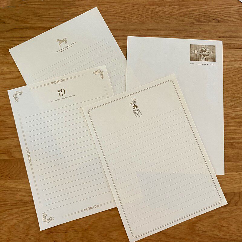 情书信纸文艺告白中国国风复古信笺个性怀旧信纸