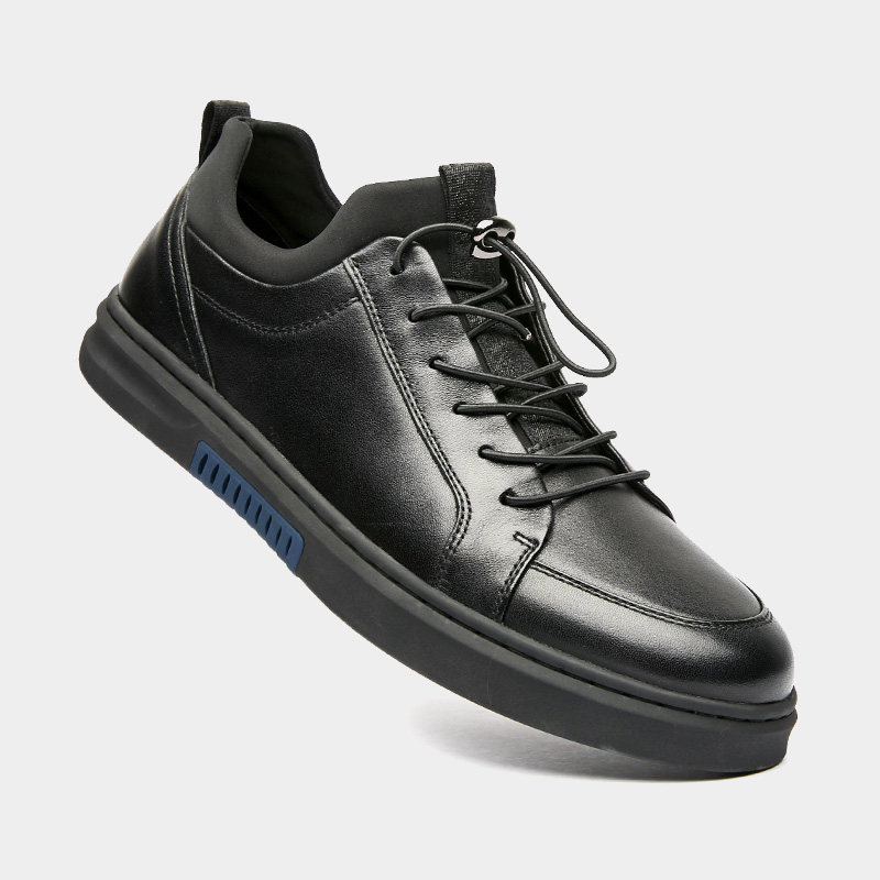 报喜鸟男鞋男士商务都市潮流休闲板鞋松紧带头套休闲板鞋