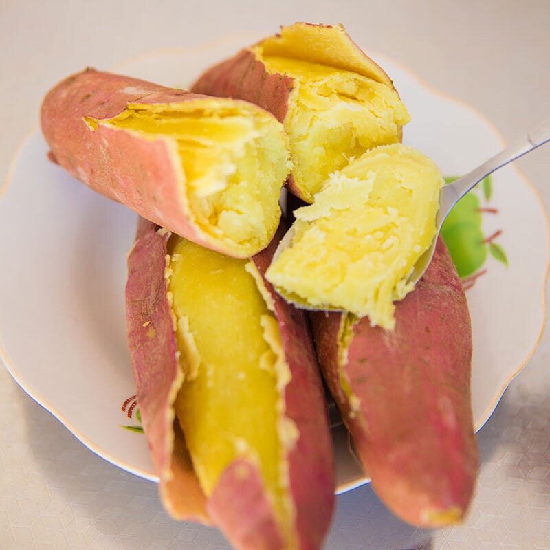 红薯陕西甜蜜王红薯爆皮面甜薯干番薯新鲜芋头番薯