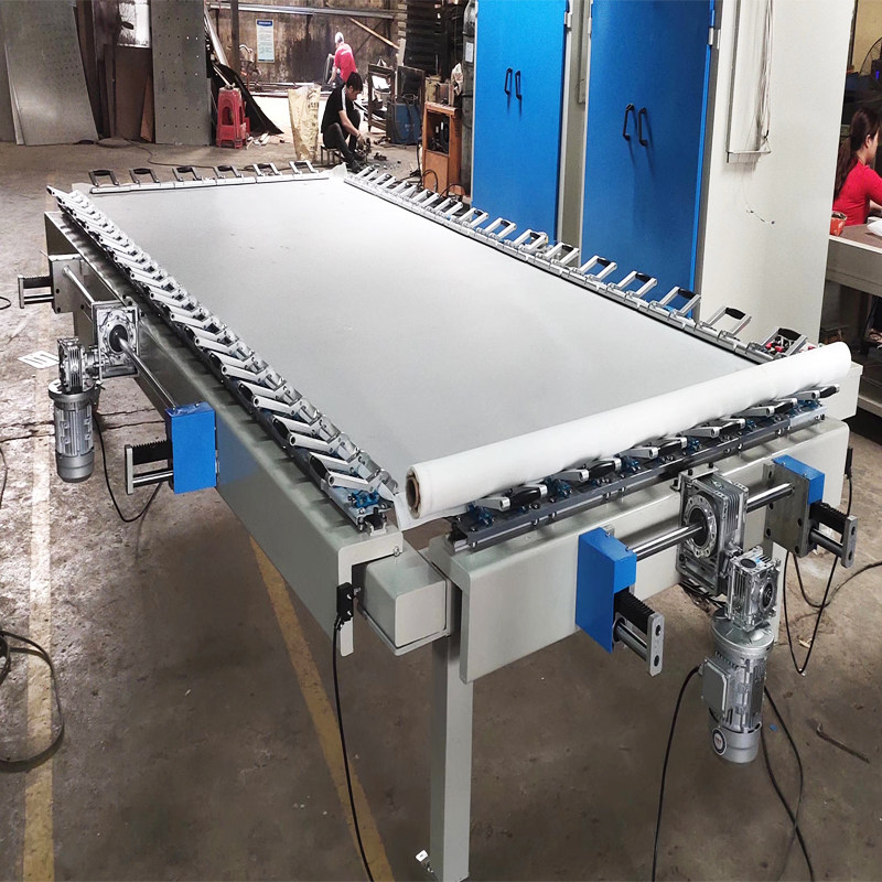 电动拉网机铝双夹高精密涡轮蜗杆绷网机丝网网网其他机械五金新