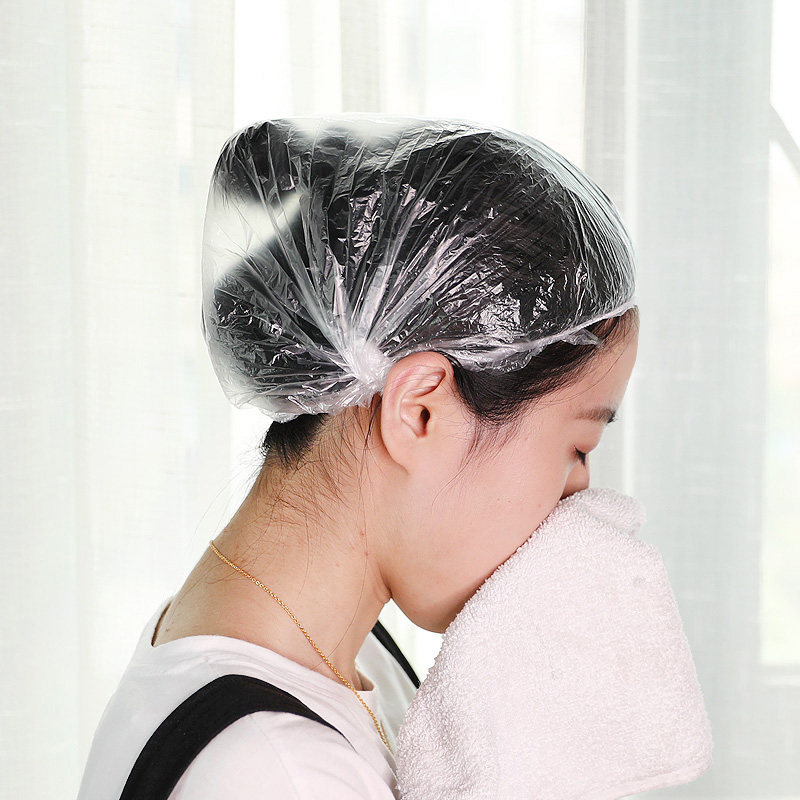 一次性浴帽防水洗澡加厚家用帽子美容院焗油加热浴帽
