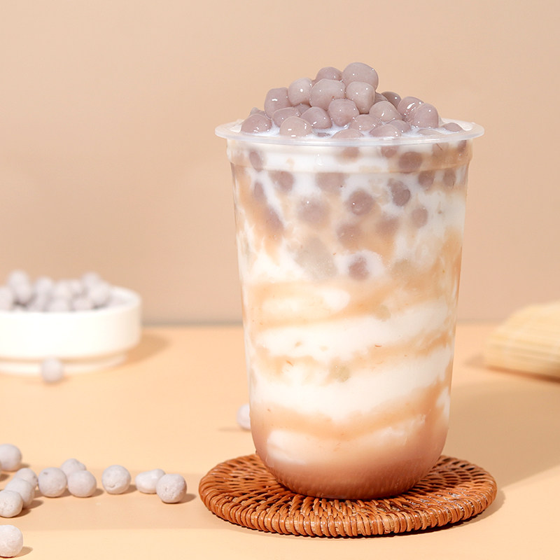 奶茶小芋圆甜品仙草套餐成品手工鲜芋西米组合芋圆