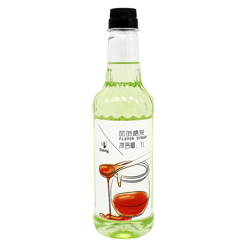 正品专卖盾皇莱姆汁瓶装1l 风味糖浆 夏日特调饮品奶茶调味辅料
