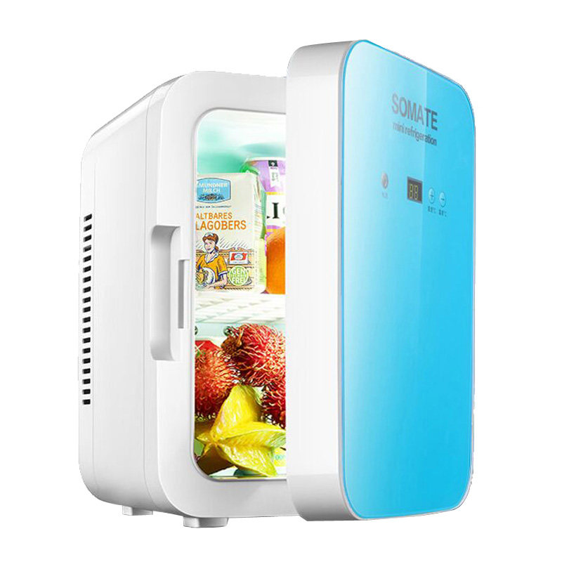 索美特迷你冰箱数显控温冷藏饮料药品化妆品酸奶车载冰箱