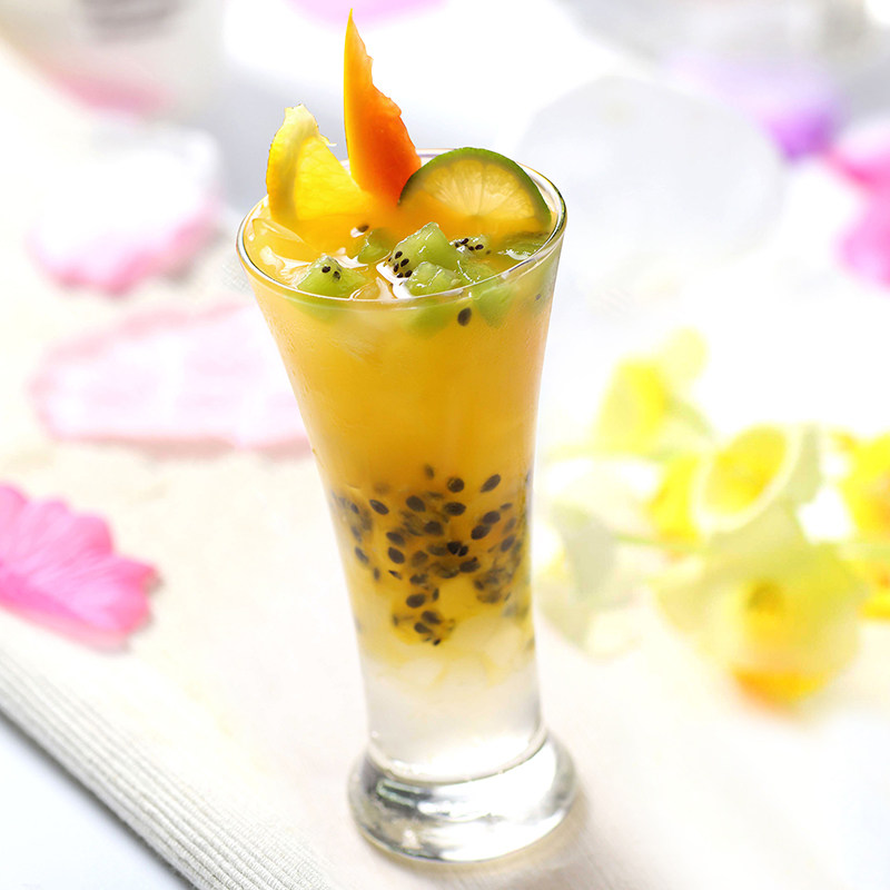 芦荟奕方原料烘焙奶茶甜品diy1kg颗粒小颗果冻