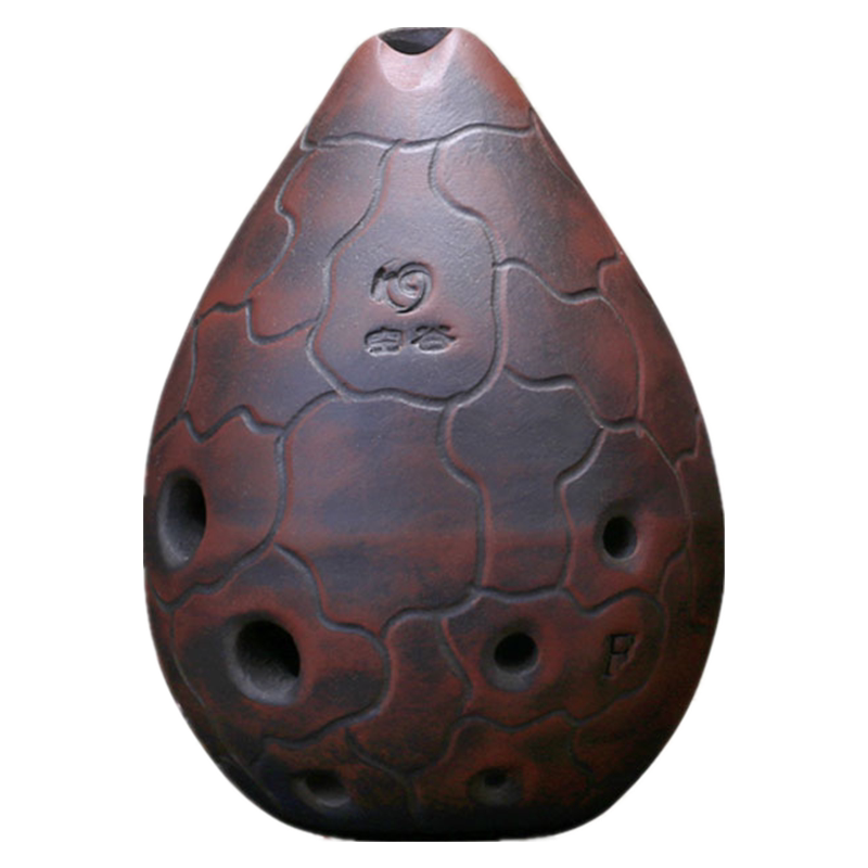 空谷初学水洗8孔埙gf梨形八孔乐器教材埙