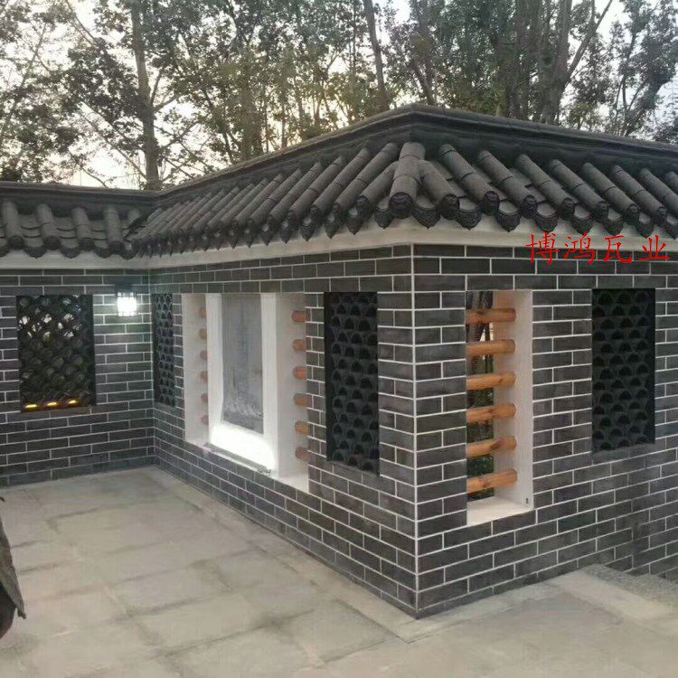 青瓦仿古瓦瓦片古建青瓦立瓦围墙青瓦复古四合院青瓦室内外装饰瓦