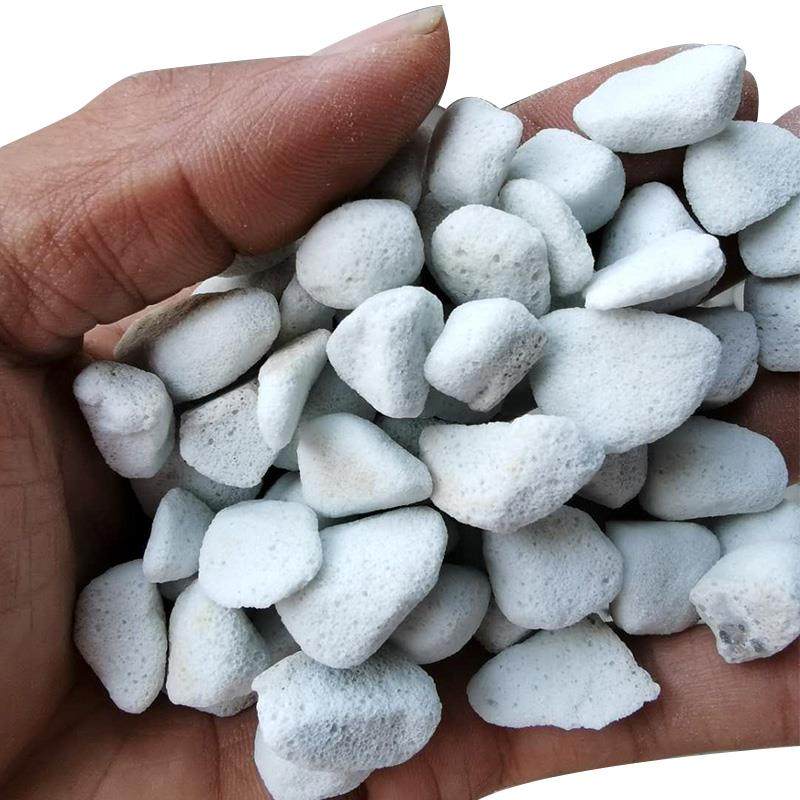 硬质营养种植通用花卉家用石家用铺面石子土白家庭园艺肥料