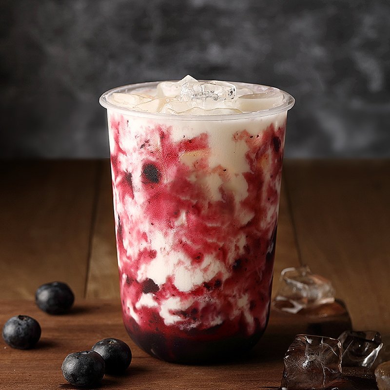 鲜活高倍蓝莓汁奶茶店专用浓缩果汁果肉饮料浓缩果蔬汁