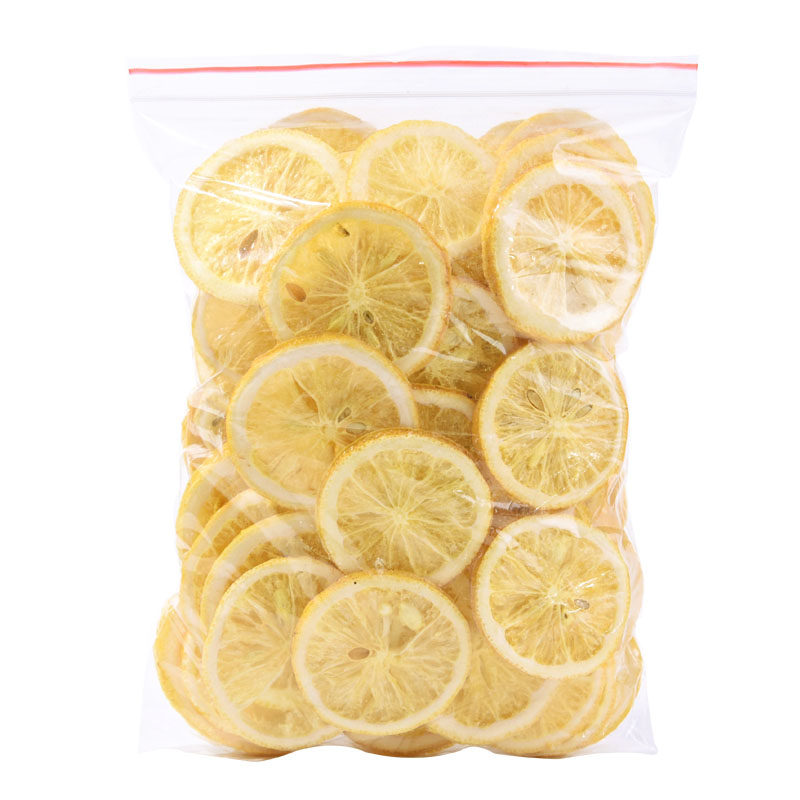 买1送1安岳冻干柠檬干片500g柠檬片泡茶蜂蜜食用冻干泡水果茶批发