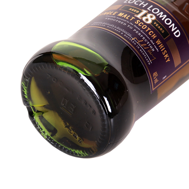 威士忌罗曼湖18年单一麦芽700ml苏格兰原装进口lochlomond威士忌