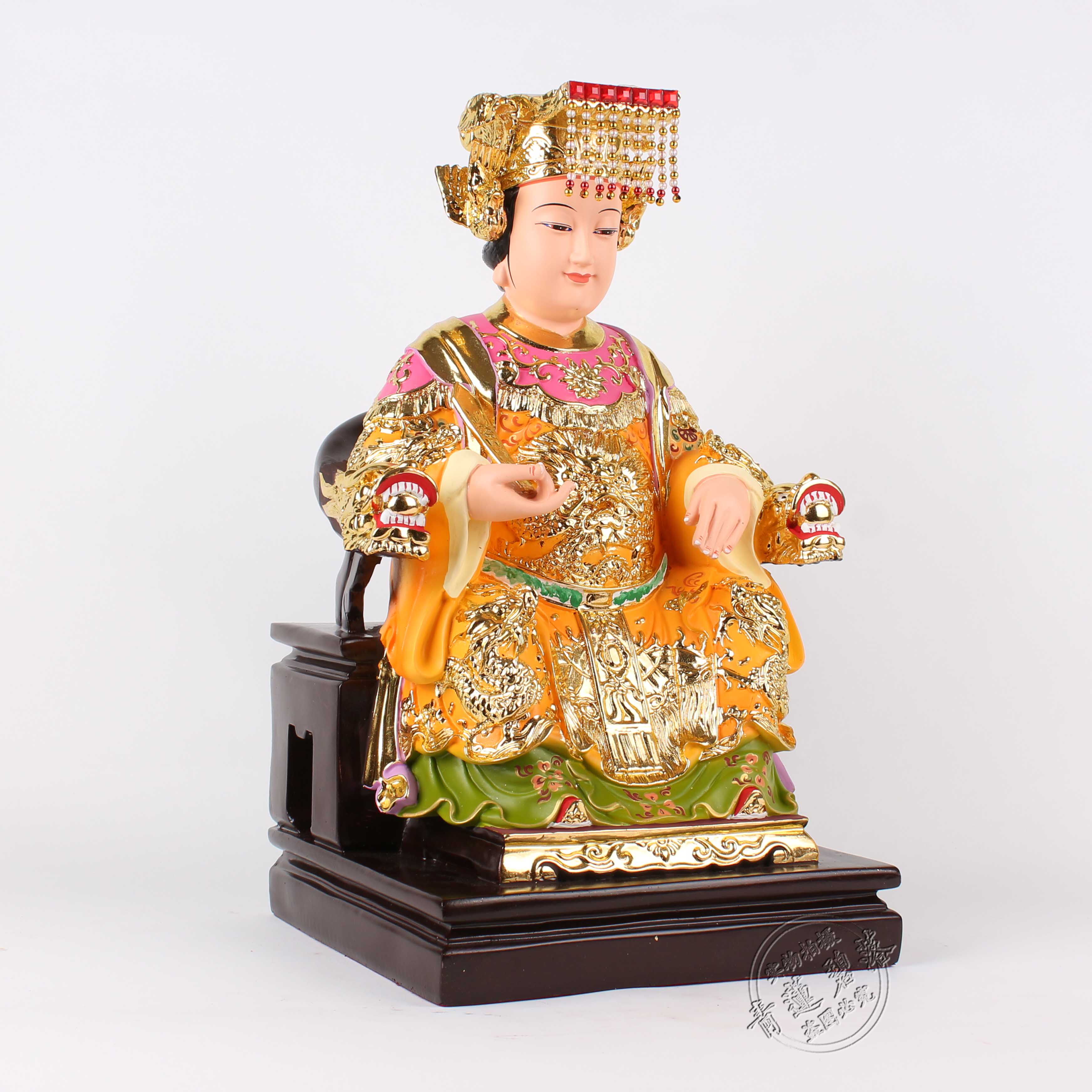 新款16寸北体妈祖神像天上圣母天后娘娘林默娘摆件